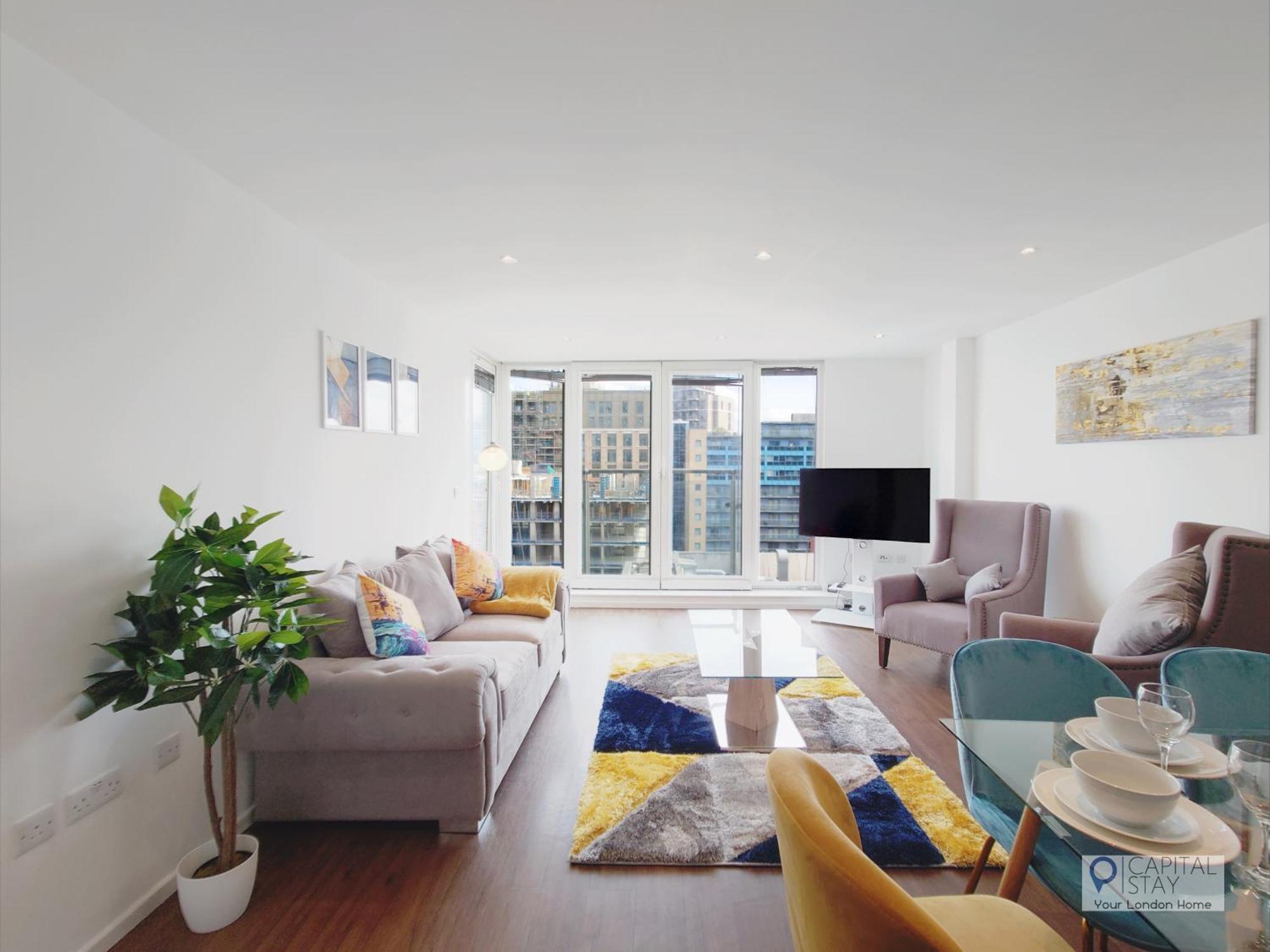 Deluxe Two Bed Apartment By London Excel & O2 Exterior foto